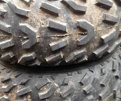 Quad tyres as new