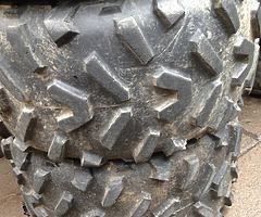 Quad tyres as new
