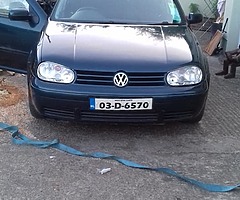 Mk 4 golf for braking