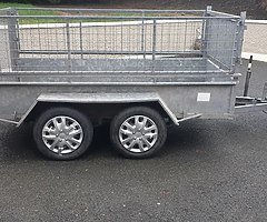 8x4 galvanised meshside trailer - Image 3/7