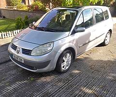 Renaut Grand Scenic 1.6 petrol 2005