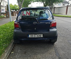 Toyota Yaris 2003 1.0 nct march 2020 71 miles new very clean - Image 6/8