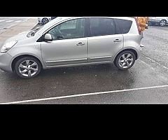2011 Nissan note 1.5 diesel