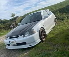 Ek2 civic 1.6sohc fitted sell/raffle/break