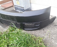 a4 b6 Quattro front bumper and coilovers