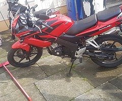 I have a cbr 125 for sale / have on book or mot