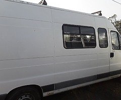 Fiat Ducato crewcab 2003 , caravan for parts