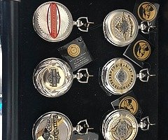 HARLEY DAVISON FRAMED POCKET WATHES
