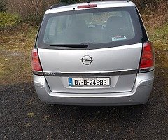 Zafira 2007 1.6 petrol
