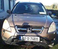 Honda crv ALL wheel drive 02