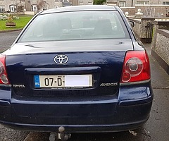 07 Toyota Avensis 1.6 Petrol