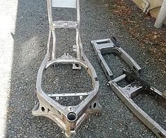 Cbr600 f3 race frame