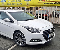 162 HYUNDAI I40 EXECUTIVE 1.7 DIESEL 6 SPEED MANUAL. HYUNDAI WARRANTY OUTSTANDING.