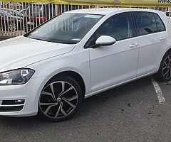 142 VOLKSWAGEN GOLF 1.6 TDI NEW WHEELS NEW TYRES LOW KM LOW TAX . FINANCE APPROVED WITHIN TWO HOURS