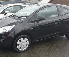 2010 FORD KA .1.2 PETROL. NEW NCT NEW T'BELT & W'PUMP JUST DONE . €200 ROAD TAX . BARGAIN €2900