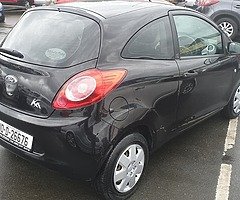 2010 FORD KA .1.2 PETROL. NEW NCT NEW T'BELT & W'PUMP JUST DONE . €200 ROAD TAX . BARGAIN €2900 - Image 5/8