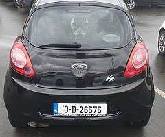 2010 FORD KA .1.2 PETROL. NEW NCT NEW T'BELT & W'PUMP JUST DONE . €200 ROAD TAX . BARGAIN €2900 - Image 6/8