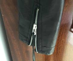 Leather biker jacket - Image 4/6