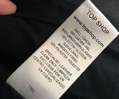 Leather biker jacket - Image 6/6