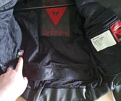 Dainese leather jacket