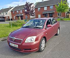 Toyota avensis new nct