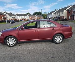 Toyota avensis new nct