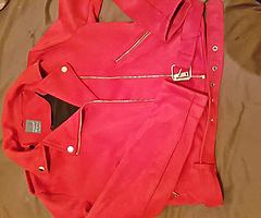 Red jacket