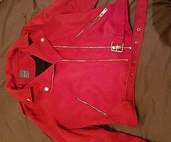 Red jacket
