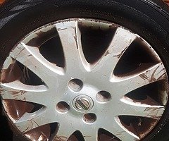 4x114 alloy wheels 16" 195/55/16 - Image 8/9