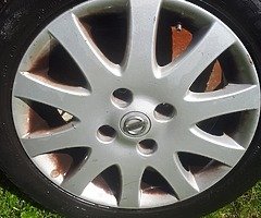 4x114 alloy wheels 16" 195/55/16 - Image 9/9