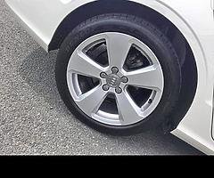 a3 audi wheels perfect condition not a mark on them new tires also