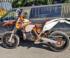 KTM EXC 300 SIXDAYS 16' supermoto