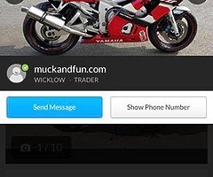 Mint Yamaha r6 READ ADD