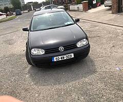 Mint golf 1.4 log book hear no tax or test