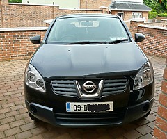 Nissan qashqai 09 diesel 1.5 Low mileage 107 miles New tyres Quick sale