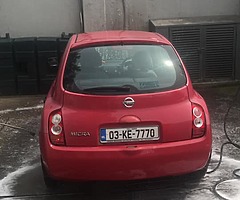Nissian micra 2003