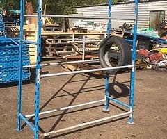 Tyre racking.
Tel / [hidden information].