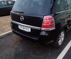 08 opel zafira