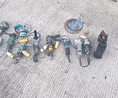 Job lot of tools