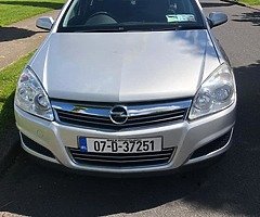 2007 Opel Astra Low mileage Tax & NCT