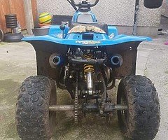 Looking swap for 100cc quad