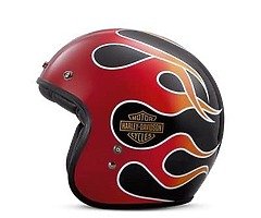 Harley Davidson Retro Helmet - Image 3/3