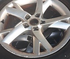 Audi A5 alloys 5x100 + 15in steel