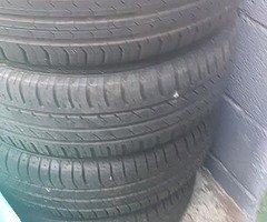 Audi A5 alloys 5x100 + 15in steel