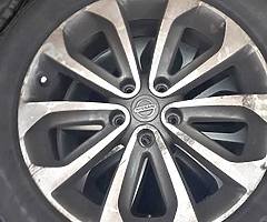 Qashqai 18in alloys