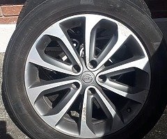 Qashqai 18in alloys