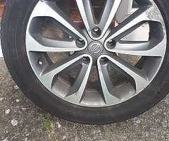 Qashqai 18in alloys