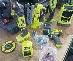 Ryobi cordless tools