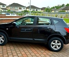 Nissan qashqai 09 diesel 1.5 Low mileage 107 miles New tyres Quick sale
