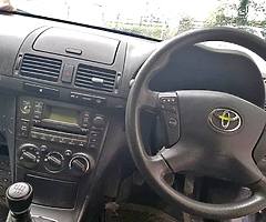 Toyota avensis 2.0 d4d cheap tax 390 per year